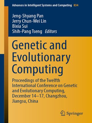 cover image of Genetic and Evolutionary Computing